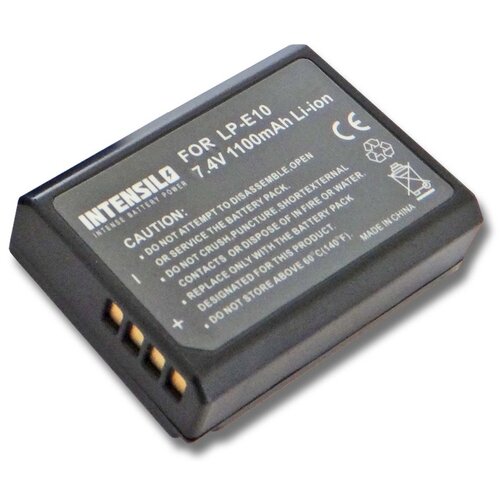 Intensilo Baterija LP-E10 za Canon EOS 1100 / EOS 1100D / Kiss X50, 1100 mAh Slike