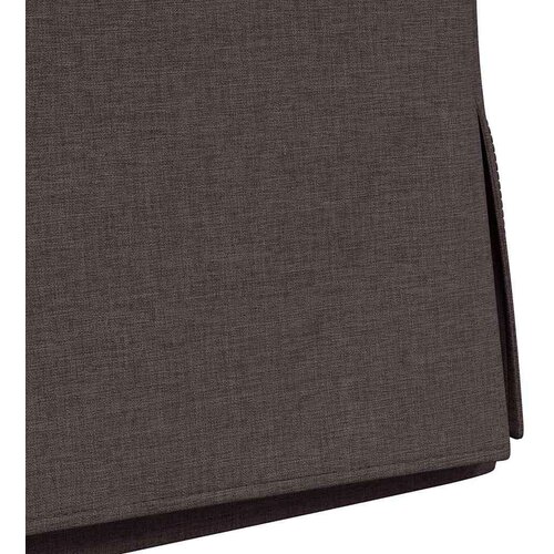  Trpezarijske stolice 2 pcs Tamno smeđa 57 x 67 x 98 cm tkanina Slike
