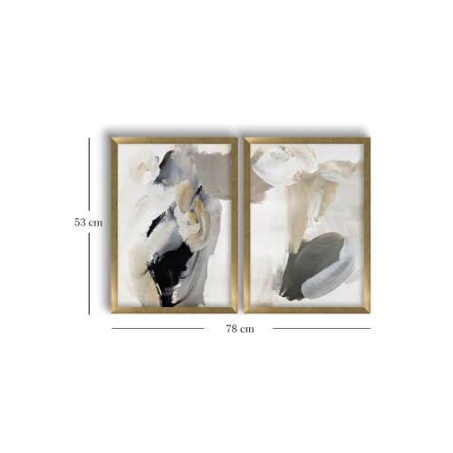 Wallity Dekorativna slika 2P3853NISCT-005, 38x53cm, 2 dijela Slike