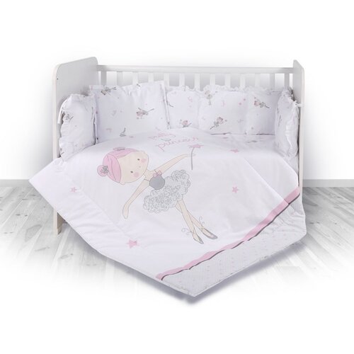 Lorelli RANFORCE 5-dijelni Set Posteljine Ballett Pink 140 x 70 cm Slike