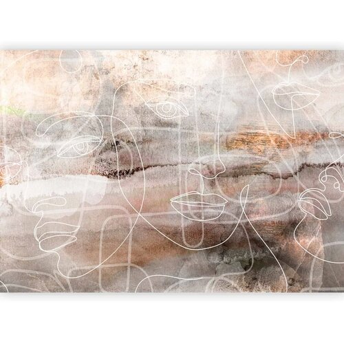  Foto tapeta - Penetrating Faces 150x105 Slike