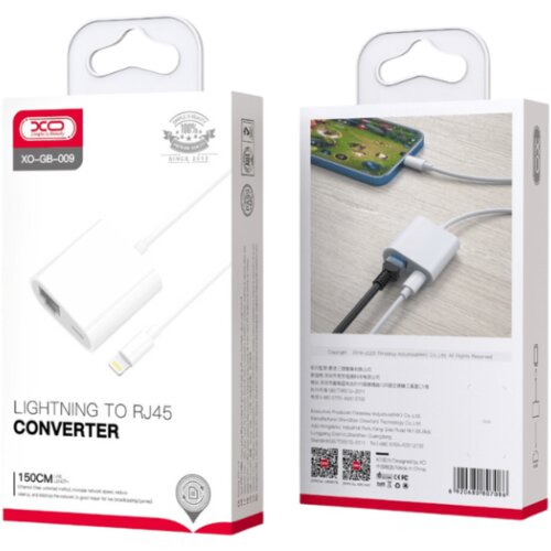  Adapter za mrezni kabal XO GB009 + type C ulaz Cijene