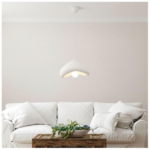 Brilagi Luster na sajli WABI SABI 1xE27/40W/230V prečnik 30 cm bela Slike