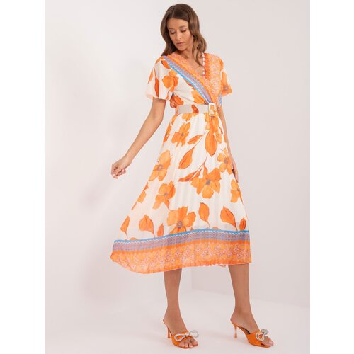 Italy Moda Dress-DHJ-SK-11331-5.19-orange Cene
