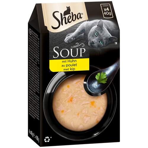  Varčno pakiranje Sheba Classic Soup vrečke 80 x 40 g - s pi&scaron;čancem Cijene