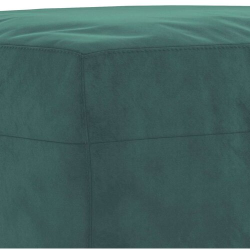vidaXL 3-dijelni set sofa s jastucima tamnozeleni baršunasti Cene