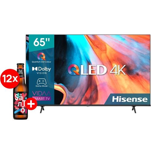 Hisense televizor qled 65E7HQ + salto pivo lager 12x0.33l Slike