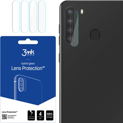 3mk SAMSUNG GALAXY A21 KALJENO STEKLO ZA&amp;Scaron;ČITA ZA LEČE ZA TELEFON, (22000660) Slike