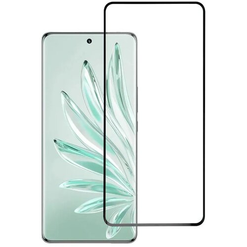 Blue Star 5D kaljeno steklo - za Honor 70 - črno Slike