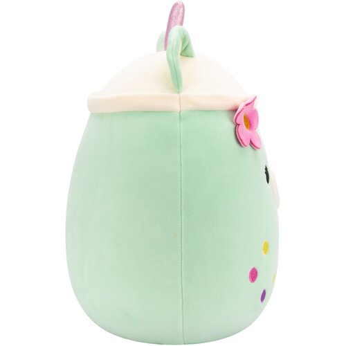 Squishmallows Squishamllows Pli&amp;scaron;ana igračka Medo Mae, Spring, 30cm, Zelena Slike