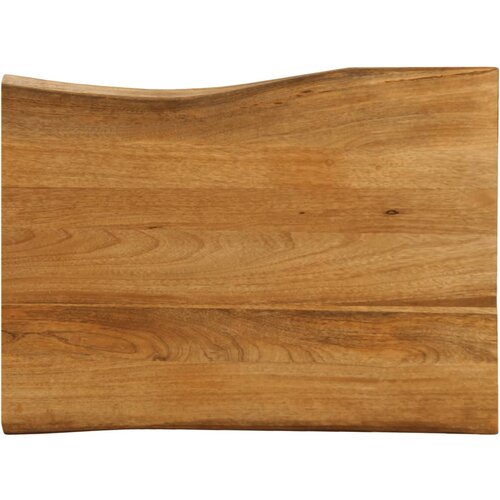 vidaXL Mizna plošča 70x60x2,5 cm naraven rob trden mangov les Cene