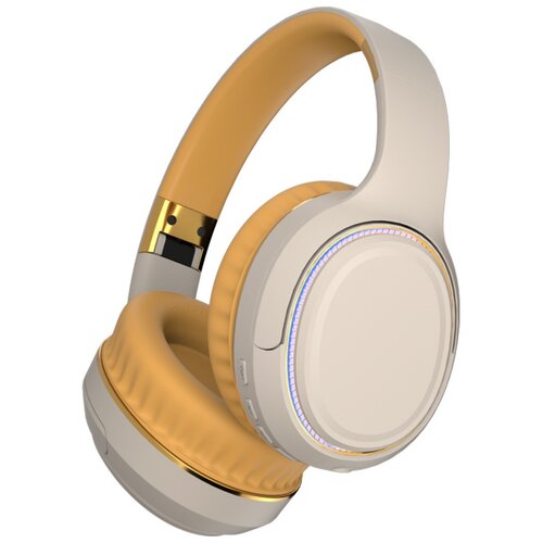 INF Brezžične čez-uhesne slu&scaron;alke Bluetooth 5.3, 16-urna avtonomija in LED Khaki, (5000296246) Cene