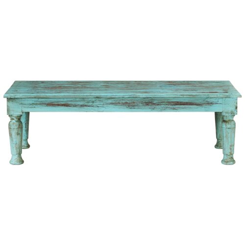 Maison Chic Klubska mizica - kavna mizica - Nizka mizica 110x50x34 cm trden predelan les, (21755150) Cene