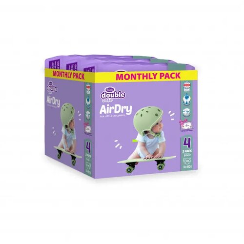 Violeta pelene Air Dry Maxi 4 (8-14 KG) monthly pack 180KOM Cijene