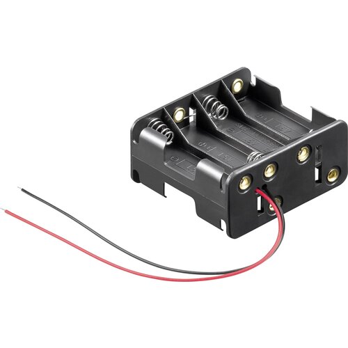 Goobay 81218 nosilec baterij 8x Mignon (AA) kabel (D x &Scaron; x V) 63 x 58 x 29.5 mm, (20635795) Cene
