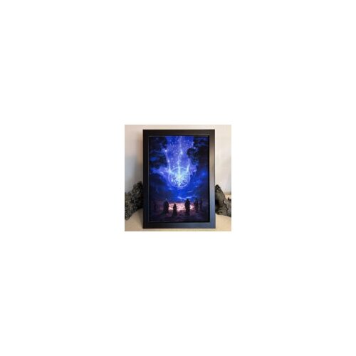 Epic Fantasy Shop Pentagram Ritual poster Cene