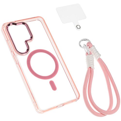  Maska za Samsung Galaxy S26 Ultra S948B Magsafe Loop, Roze Cene