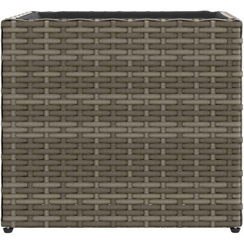  Vrtne sadilice 2 kom siva 36 x 30 x 32 cm od poliratana Slike