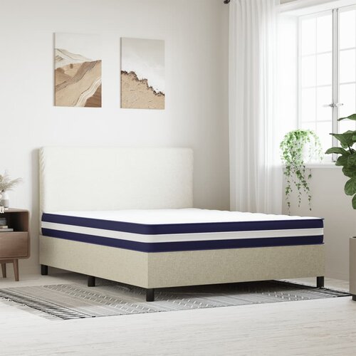 VidaXL Madrac s džepičastim oprugama srednje čvrst 160 x 200 cm bračni Slike