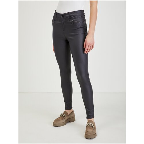 Orsay Dark gray women's leatherette pants - Ladies Cijene