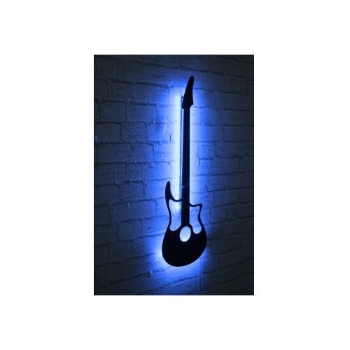WALLXPERT guitar blue lampa Slike