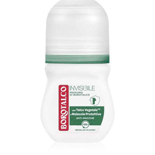 Borotalco Invisible Original dezodorans roll-on 48h 50 ml Slike