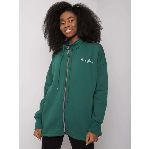 RUE PARIS Sweatshirt-RV-BL-7308.49-dark green Slike
