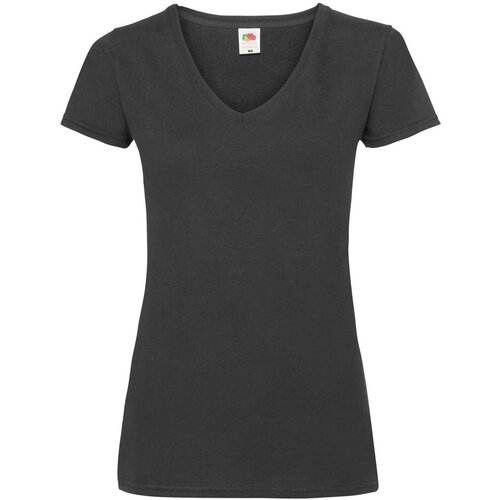 Fruit Of The Loom Black women's v-neck Valueweight Cene