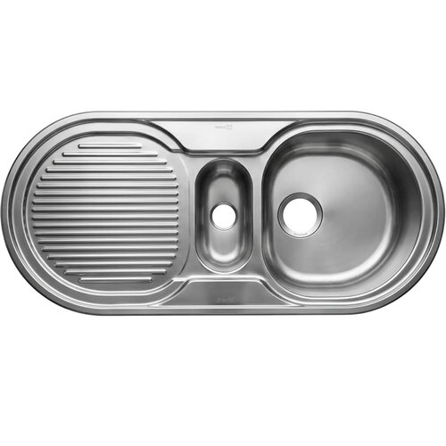  ugradna sudopera sa jednim koritom 104 x 48 cm (dubina 17 cm) inox Cene