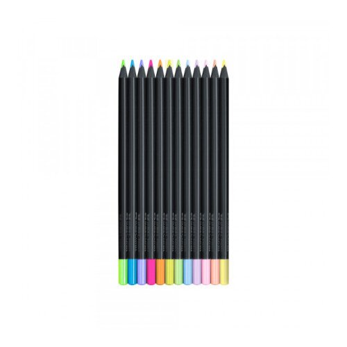 Faber Barvice faber-castell black edition neon pastel 1/12, (21289922) Cene