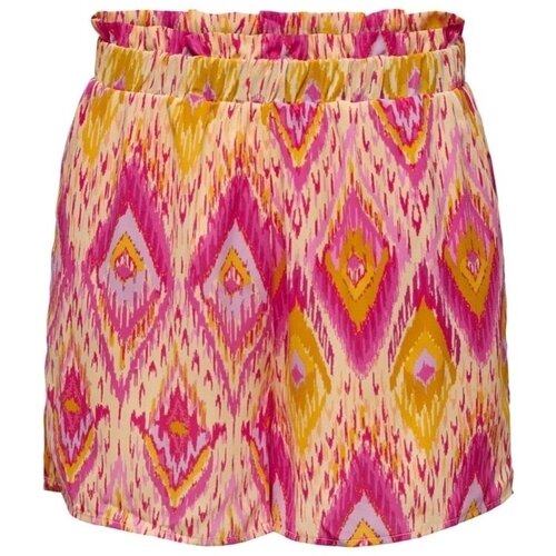 Only Kratke hlače &amp;amp; Bermuda Shorts Alma Life Poly - Raspberry Rose Rožnata Slike