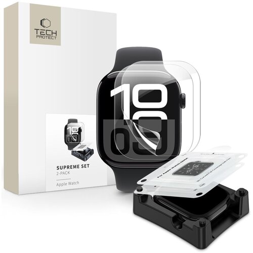 TECH-PROTECT hydrogel film za apple watch 10 42MM clear for the watch 2-PAKET, (21974573) Cene