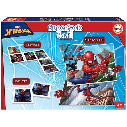 Clementoni Paket 4v1 - Spider-Man, (21261762) Cene