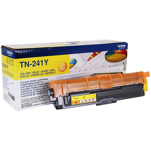 Brother Toner TN-241Y (rumena), original Slike