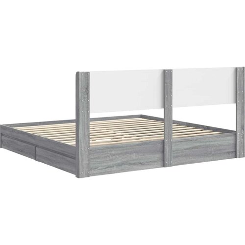 Okvir za krevet s pohranom i uzglavljem 3 pcs Slike