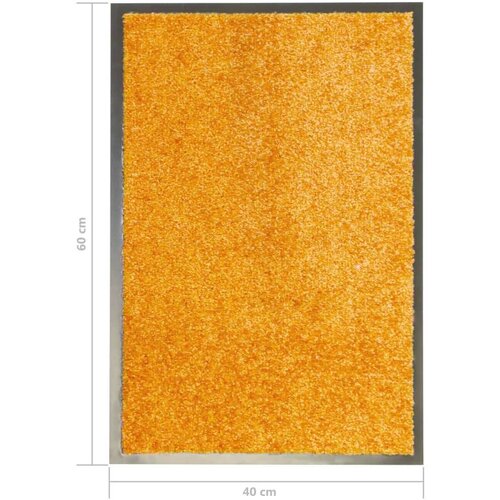 vidaXL Otirač perivi narančasti 40 x 60 cm Cene