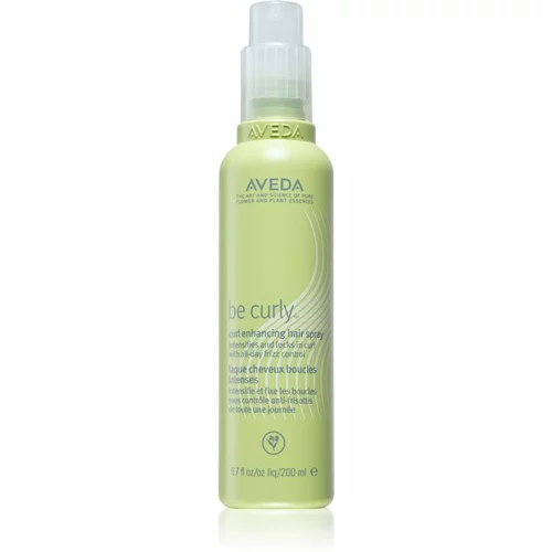 Aveda Be Curly™ Enhancing Hair Spray sprej za fiksiranje šminke za kovrčavu kosu 200 ml