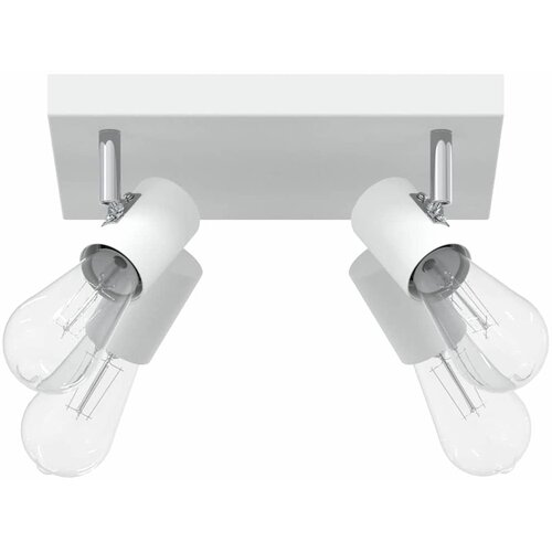  Stropni reflektor Bijelo 26,5 x 26 x 11,5 cm Metal Slike