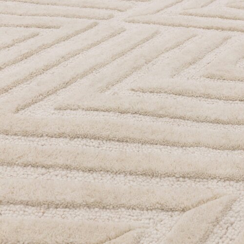 Asiatic Carpets Krem vuneni tepih 120x170 cm Hague &amp;ndash; Slike