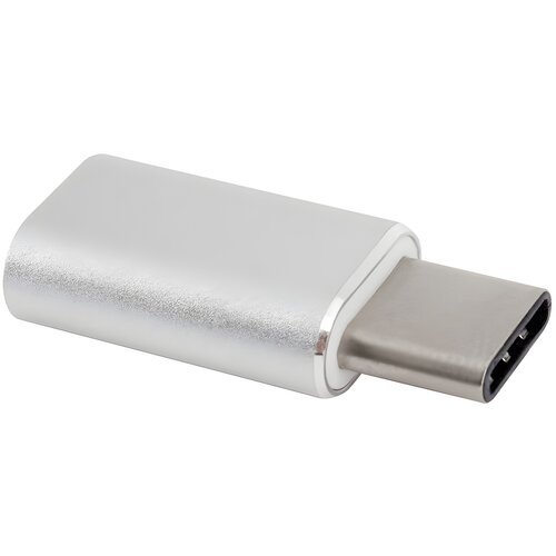 XQISIT Adapter USB-C na Micro USB &amp;ndash; Srebrna Slike