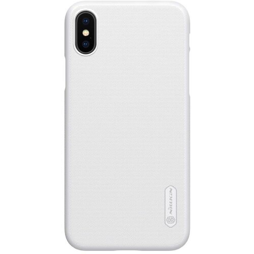 Nillkin Maska za iPhone X/ iPhone XS bela Super Frosted Shield Slike