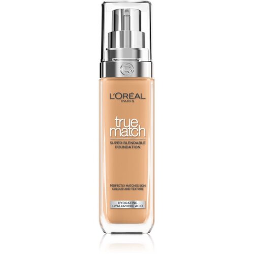 L&amp;acute;Or&amp;eacute;al Paris True Match tekući puder nijansa 5D/5W Golden Sand 30 ml Slike