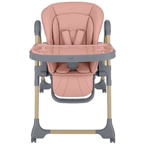 Kikka Boo hranilica za bebe Olive Wood 2 Pink, 6m+ KKB12211 Slike