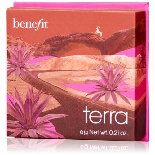 Benefit Terra WANDERful World puder- rumenilo nijansa Golden brick-red 6 g Slike