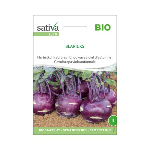 Sativa Bio jesenska koleraba modra &amp;quot;Blaril Ks&amp;quot; Slike