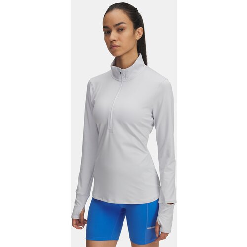 Under Armour Women's T-shirt UA Launch Pro Half Zip-GRY - Women's Cene
