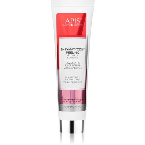 Apis Natural Cosmetics Cranberry Vitality nežni encimski piling 100 ml Cene