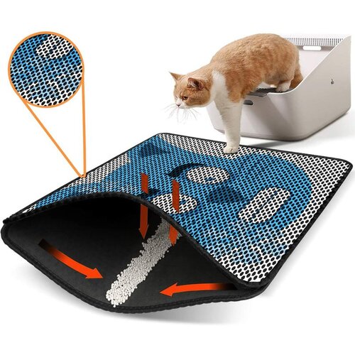 WALLXPERT Nrszn0192 multicolor cat litter mat Cene