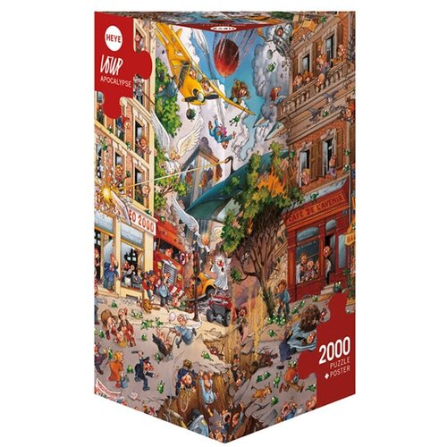 Heye puzzle 2000 delova Triangle Loupe Apocalypse 29577 Cene