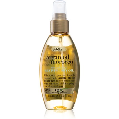 OGX Argan Oil Of Morocco luksuzno suho olje za lase 118 ml Slike